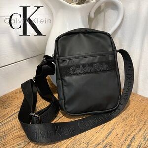 CALVIN KLEIN Black Mini Crossbody Bag
